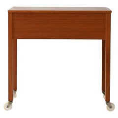 Scandinavian 1950s teak cabinet with compartments