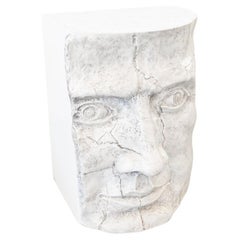 Mueble escultural de mármol de Carrara