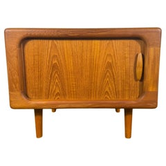 Dyrlund Vintage Cabinet with Drop Down Door - Mid-Century Scandinavian Design