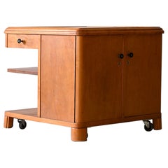 Mobiletto vintage con ruote Deco