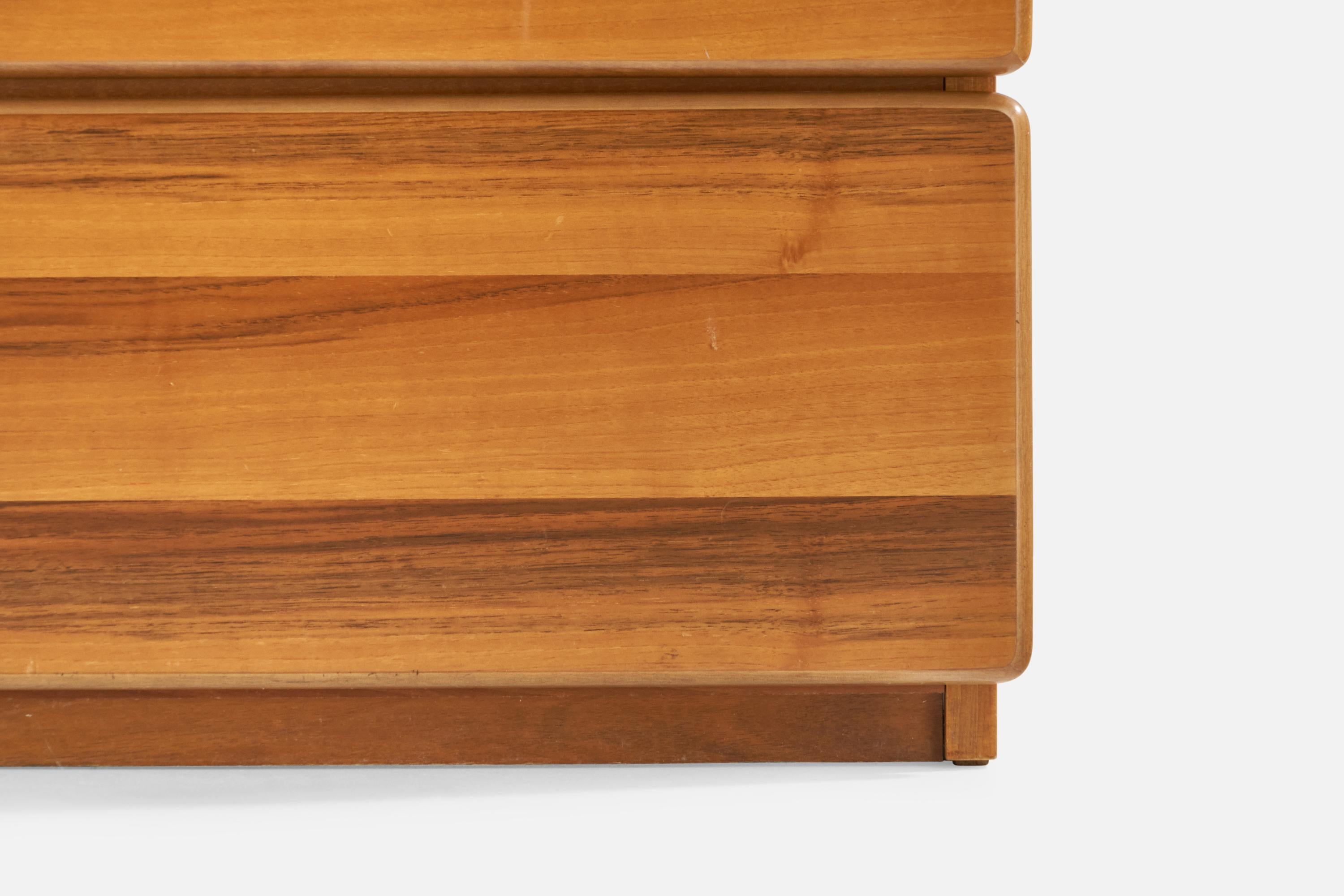 Mobilgirgi, Chest of Drawers, Spalting Wood, Italy, 1970s For Sale 2