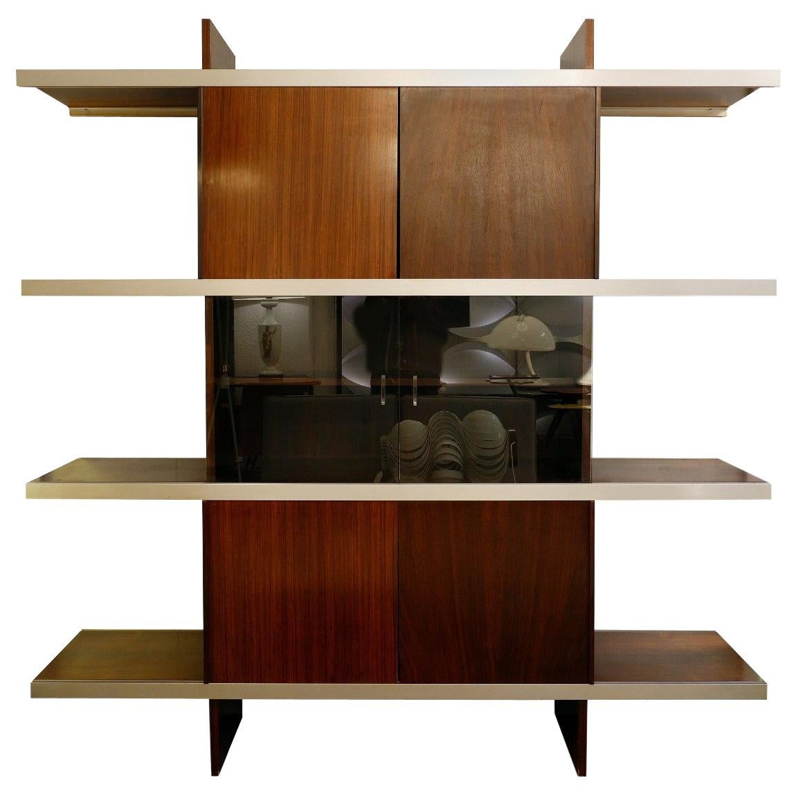 Mobili Contemporanei Bookcases by Angelo Mangiarotti, Italy 1970s