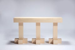 Konsole für Kunststoffmöbel aus furniertem Sperrholz, von Cara\Davide für Medulum