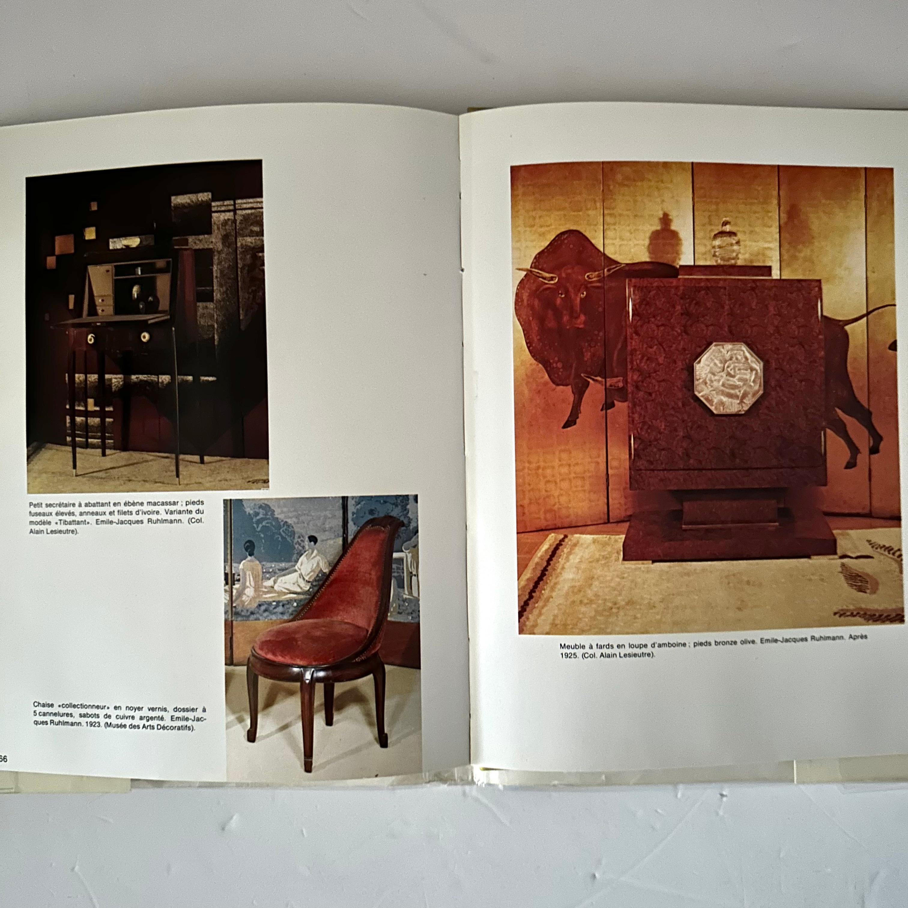 Paper MOBILIER 1900-1925 - Edith Mannoni & Chantal Bizot - 1st ed., Paris, early 60s For Sale