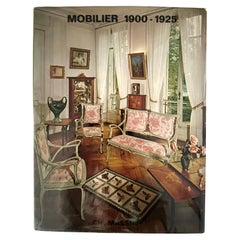 MOBILIER 1900-1925, Edith Mannoni & Chantal Bizot, 1ère édition, Paris, début des années 60