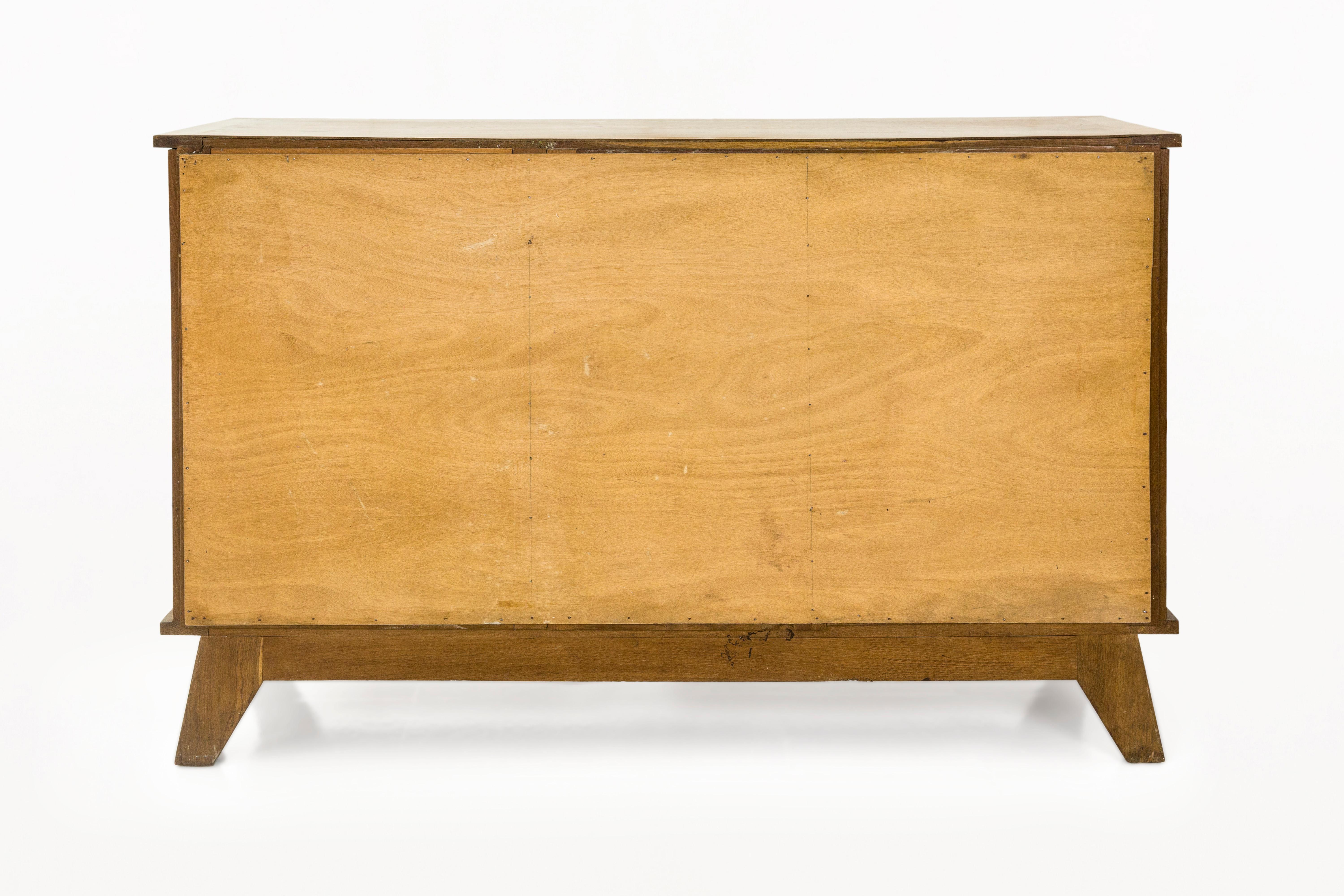 20th Century Mobilier D’urgence Type v.150, Sideboard by Rene Gabriel, Circa 1950, France For Sale