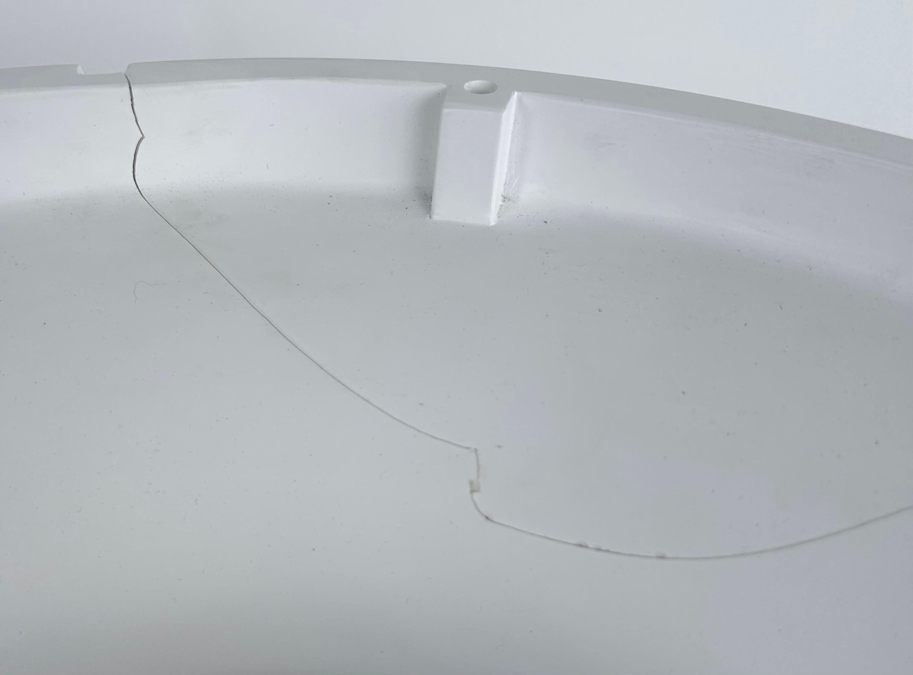 Mobital Maldives Dining Table, Solid Composit Surface Top, Concrete Polymer Base For Sale 4