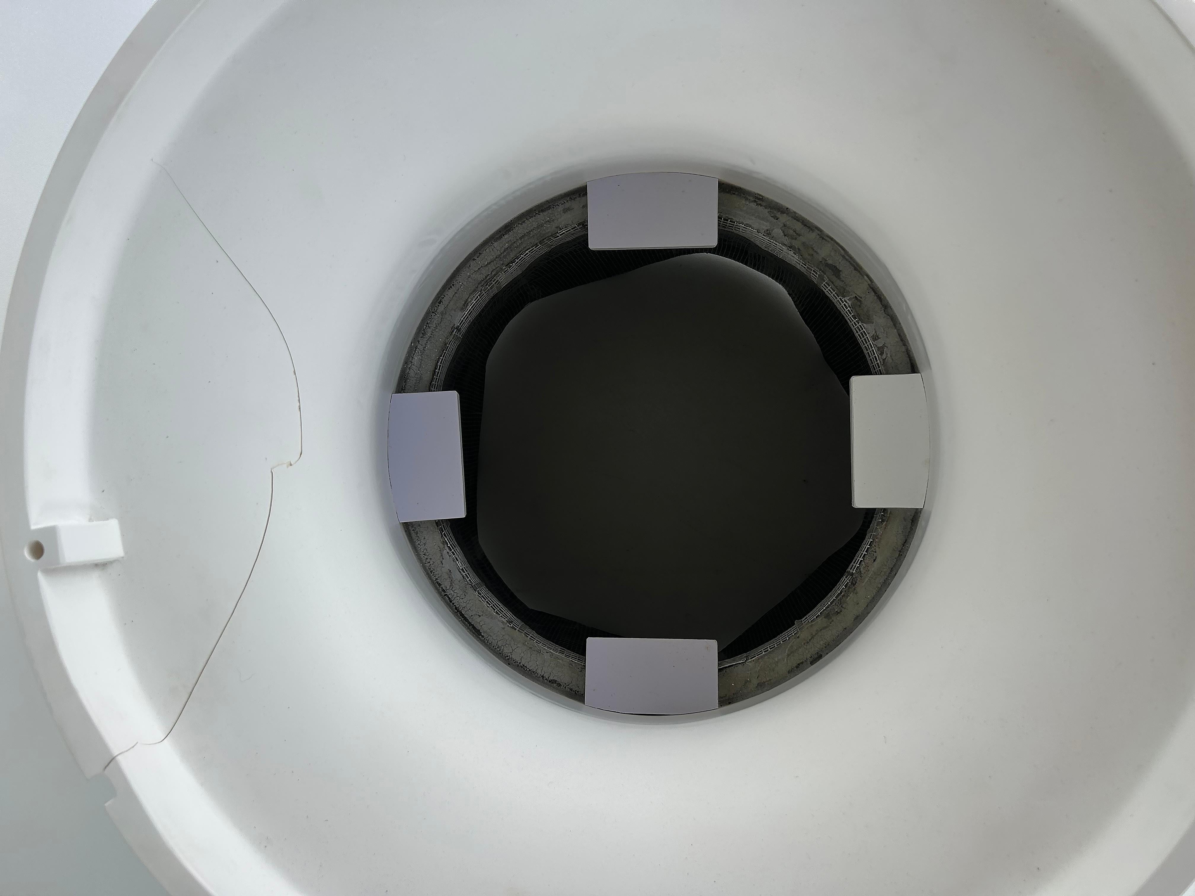 Mobital Maldives Dining Table, Solid Composit Surface Top, Concrete Polymer Base For Sale 5