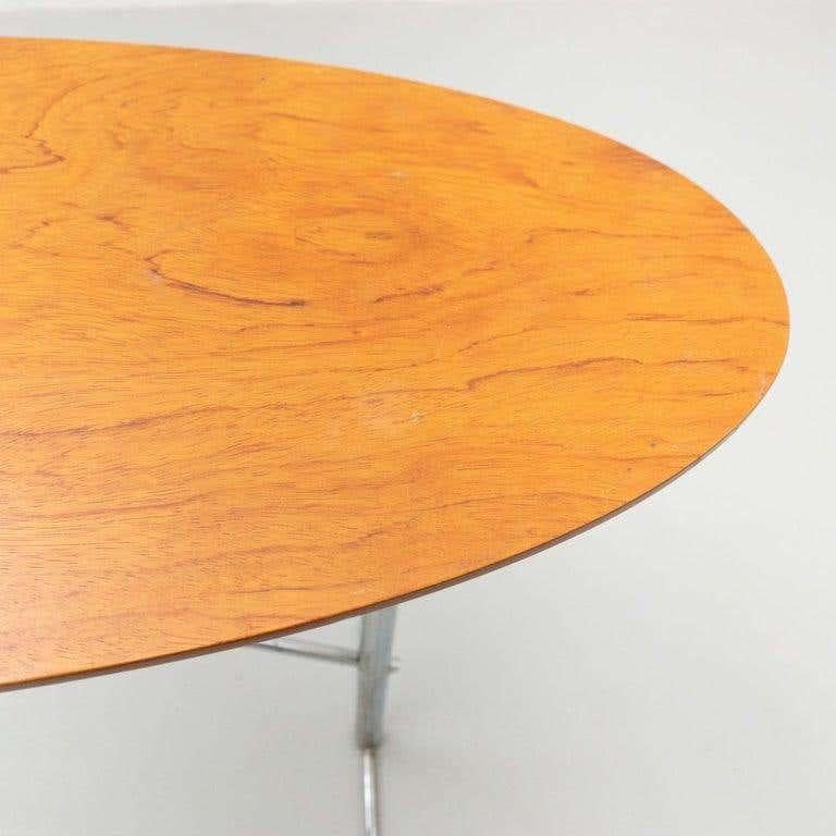 Mobles 114 Wood and Metal Side Table, circa 1980 For Sale 6