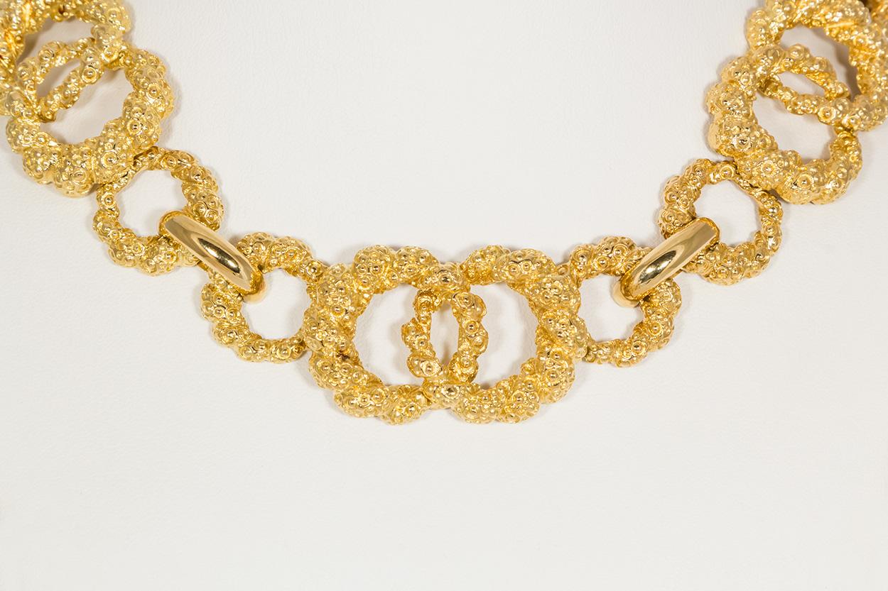 Women's Moboco 18 Karat Yellow Gold Vintage Necklace