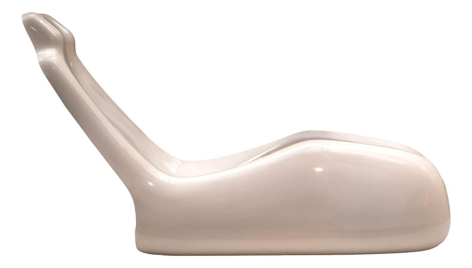 Mid-Century Modern Fauteuil Longueur Moby Dick Design Alberto Rosselli pour Saporiti 1969 en vente