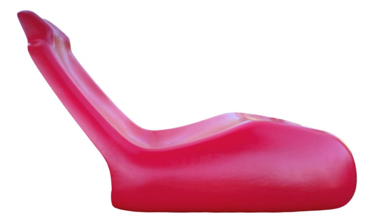 Moby Dick Armchair Chaise Longue Design Alberto Rosselli for Saporiti 1969  Rare For Sale at 1stDibs | chaise armchair, chaise longue armchair