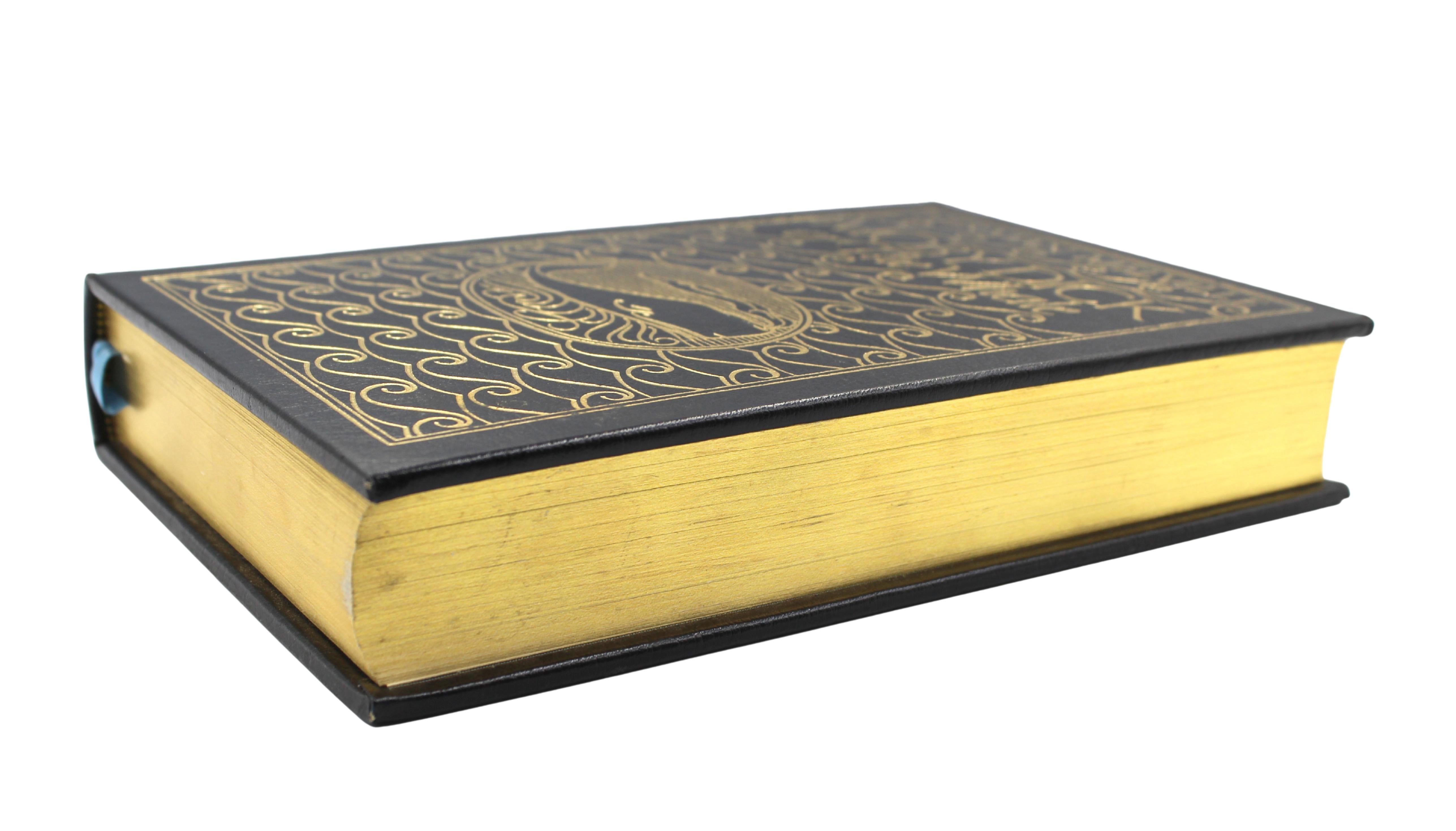 Embossé Moby Dick par Herman Melville, illustré par Boardman Robinson, Easton Press en vente