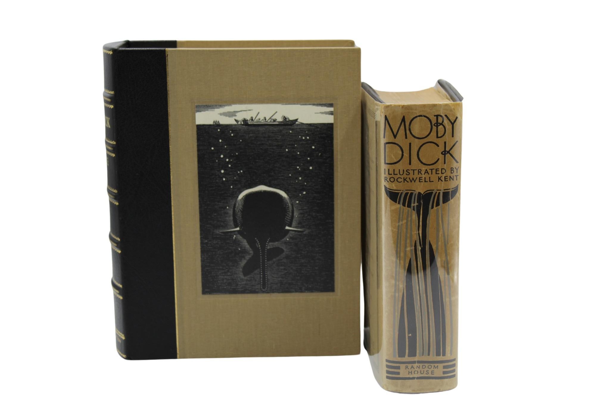 Art Deco Moby Dick by Herman Melville, Illustrated by Rockwell Kent, 1930
