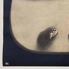 Moby Dick, Vintage Polish Film Poster by Wiktor Gorka, 1961