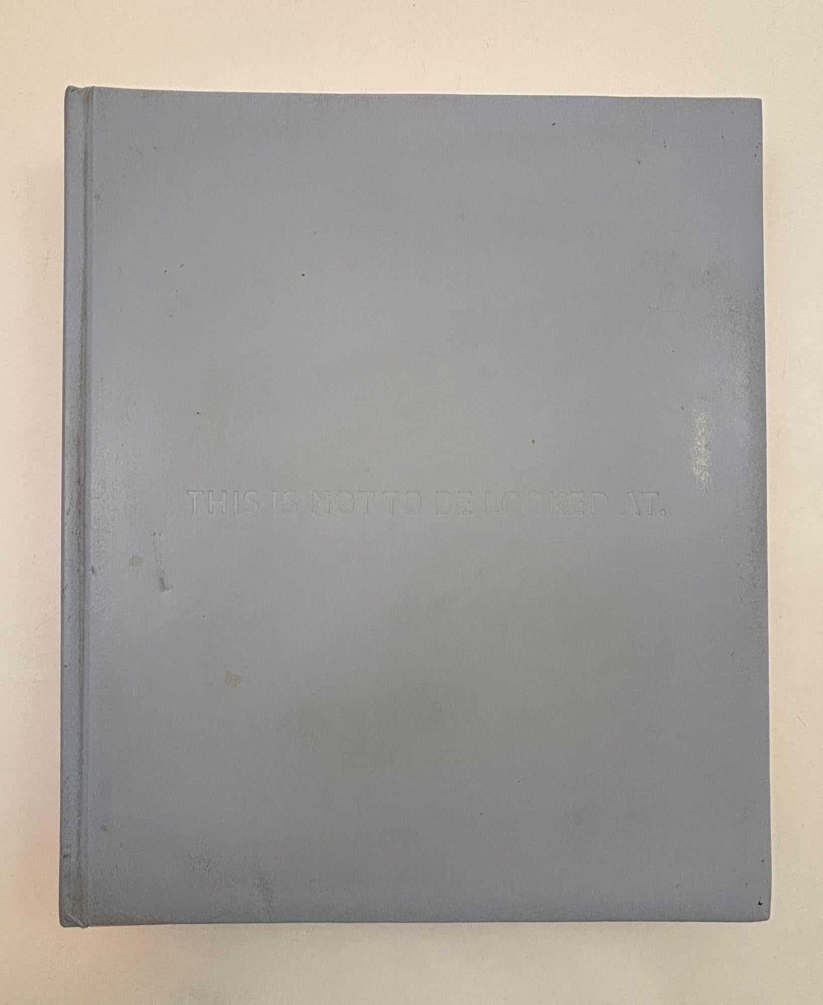 Americano MOCA: Libro con copertina rigida This Is Not To Be Looked At in vendita