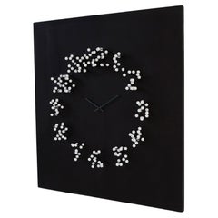 Mocap 'Black White' Illusionistic Wall Clock 