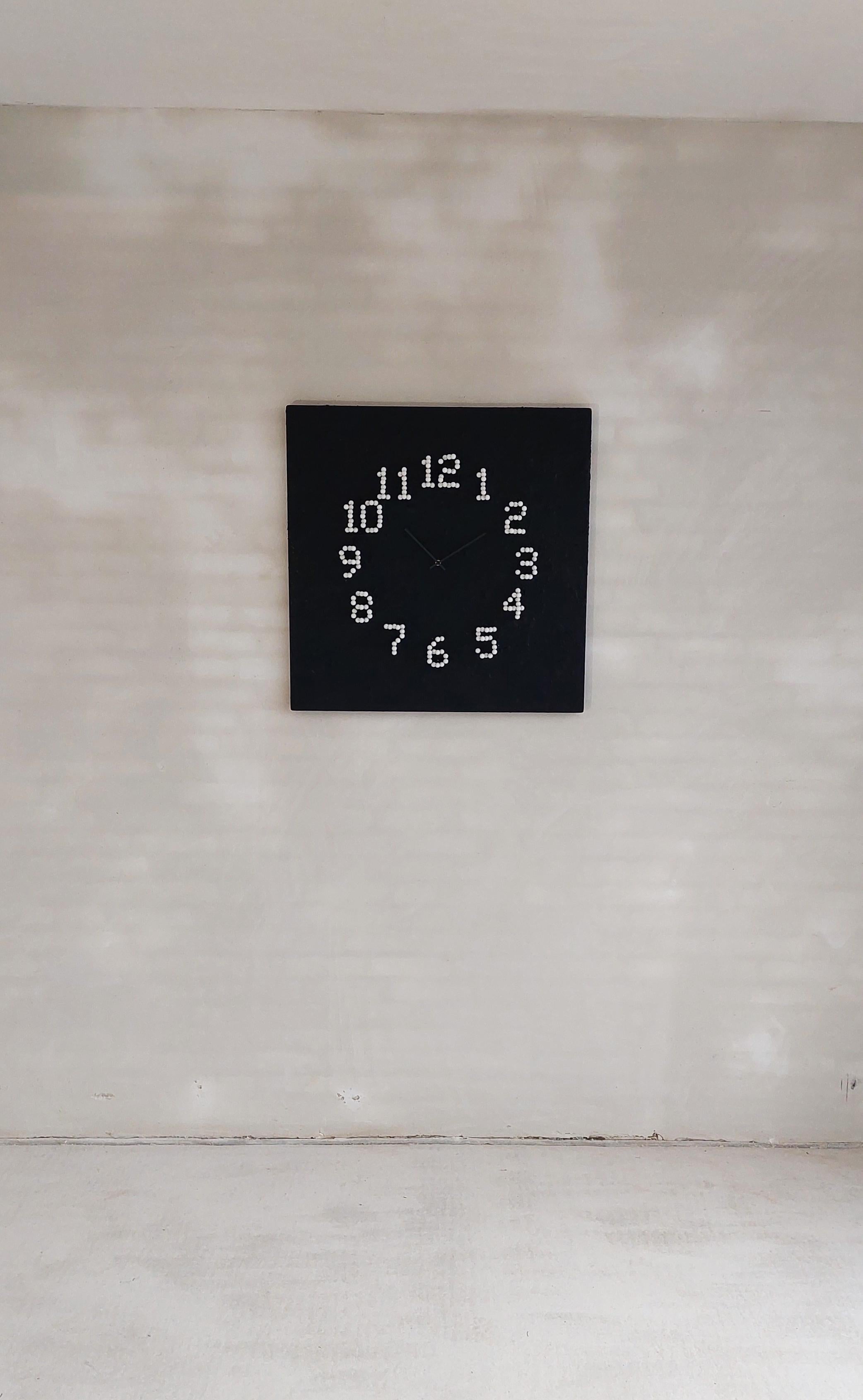 Mocap 'Moonwalk' Illusionistic Wall Clock For Sale 8