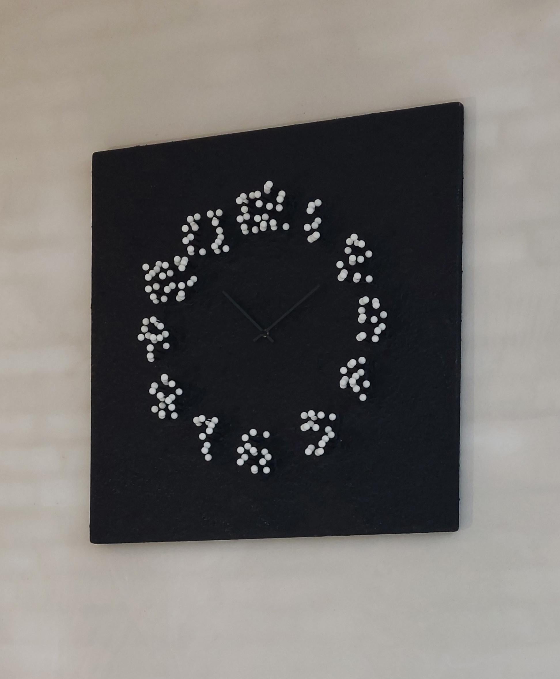 Mocap 'Moonwalk' Illusionistic Wall Clock For Sale 10
