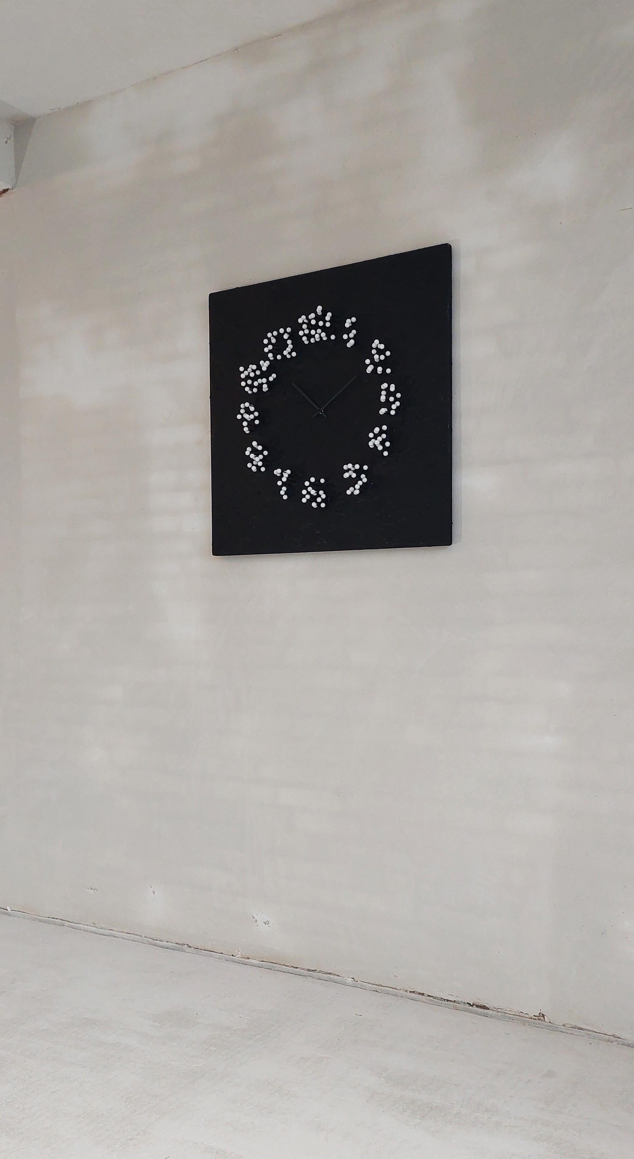 Mocap 'Moonwalk' Illusionistic Wall Clock For Sale 11
