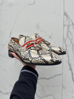 Mocassini Palm Springs Uomo Gucci Pelle 45 EU