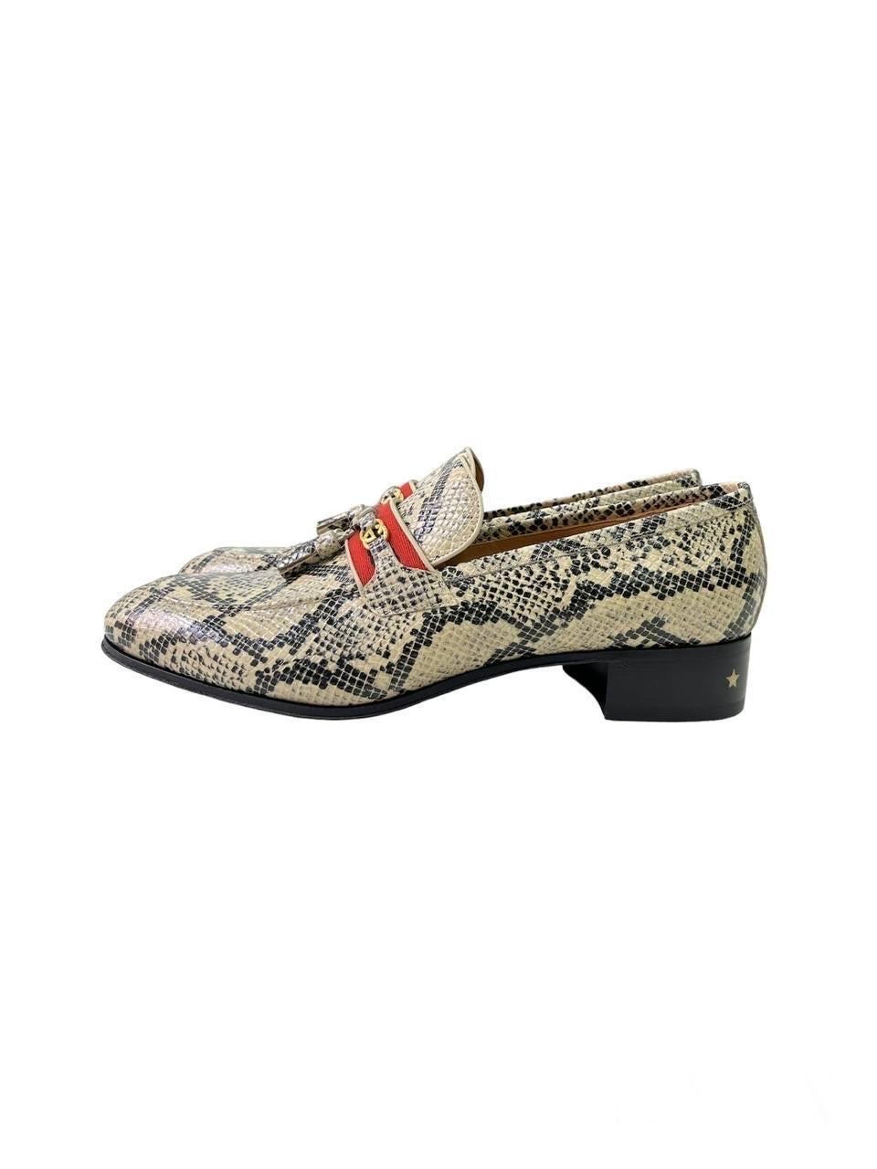 Mokassini Palm Springs Uomo Gucci PELLE 45 EU im Angebot 1
