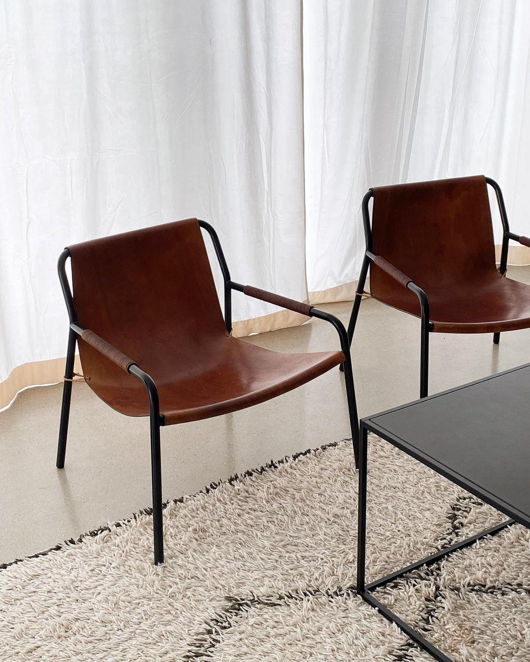 Danish Mocca September Chair by OxDenmarq For Sale