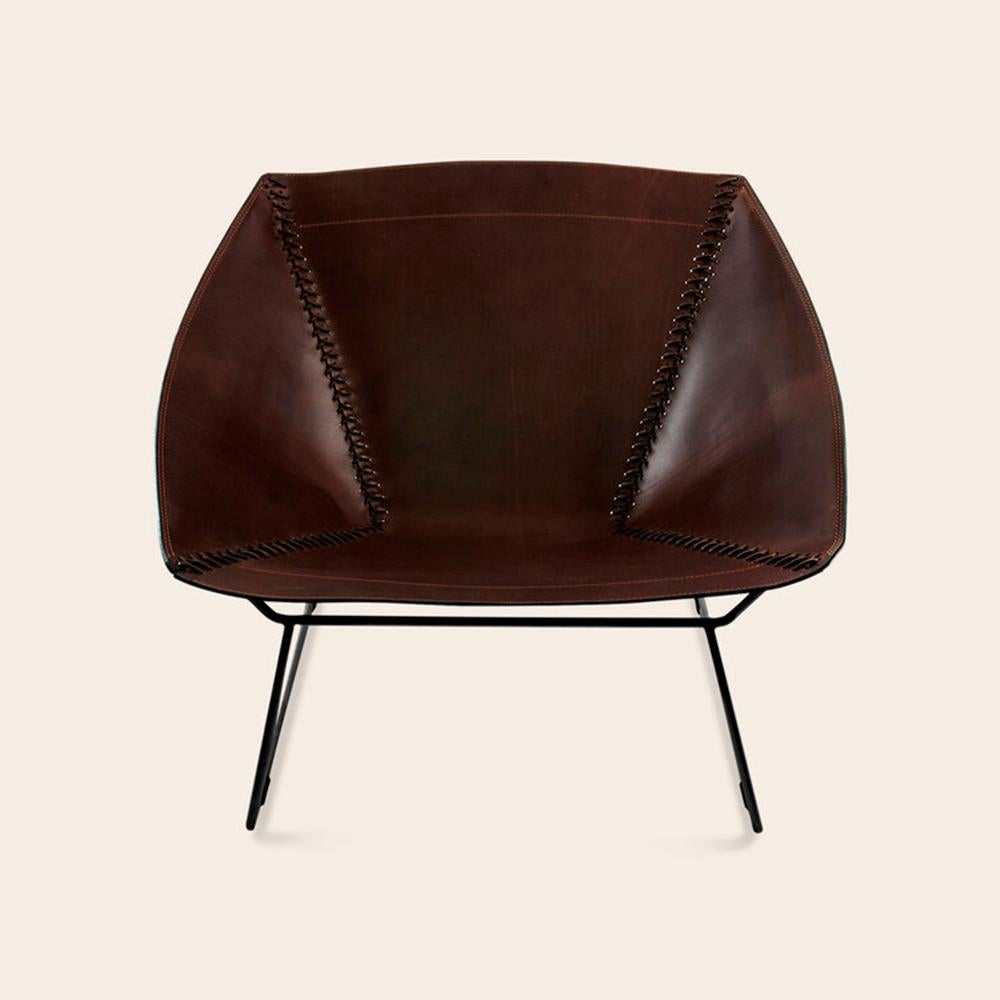 Mocca Stitch chair by OxDenmarq
Dimensions: D 82 x W 93 x H 77 cm
Materials: Leather, Stainless Steel
Also Available: Different leather colors available.

OX DENMARQ is a Danish design brand aspiring to make beautiful handmade furniture,