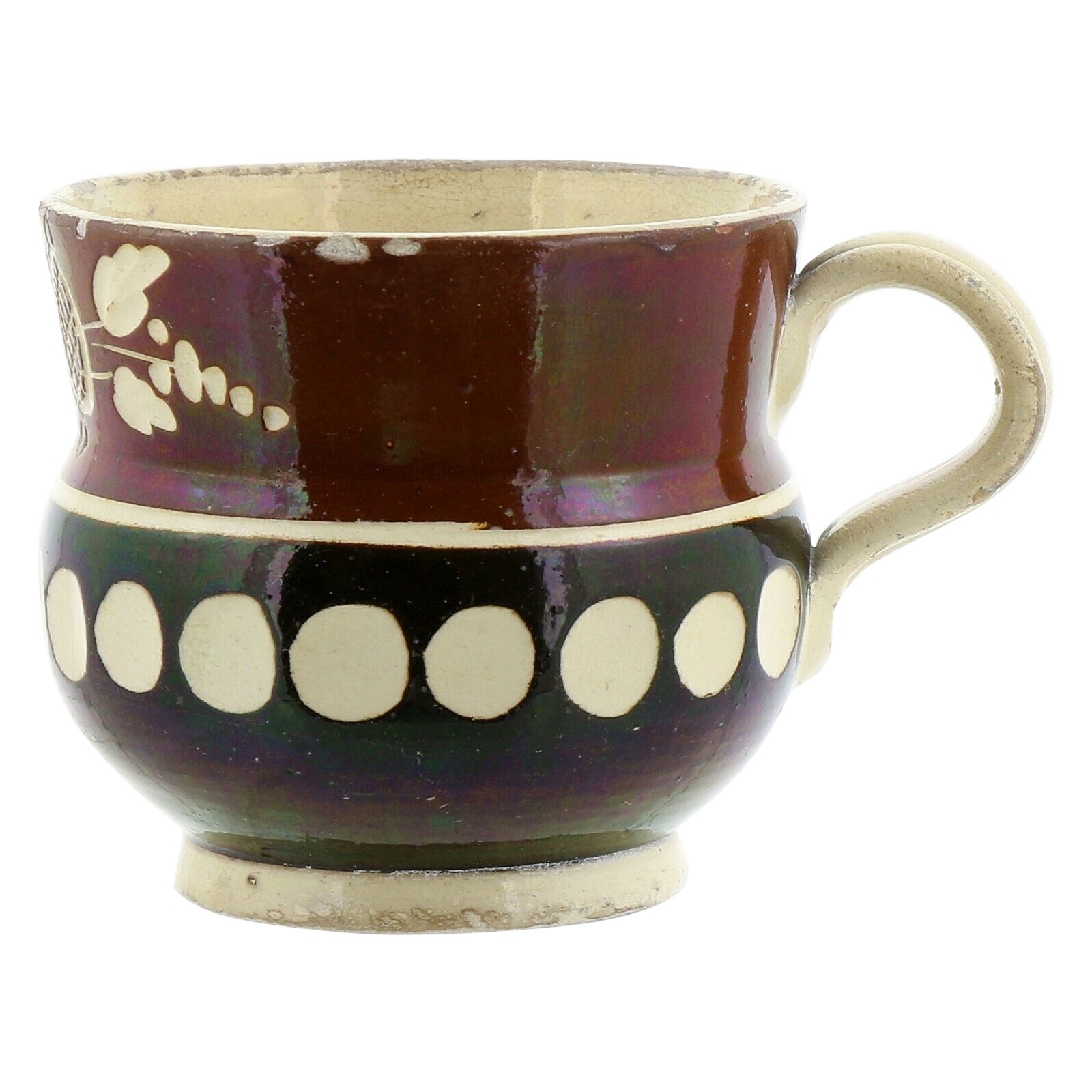 Mocha Creamware Mug