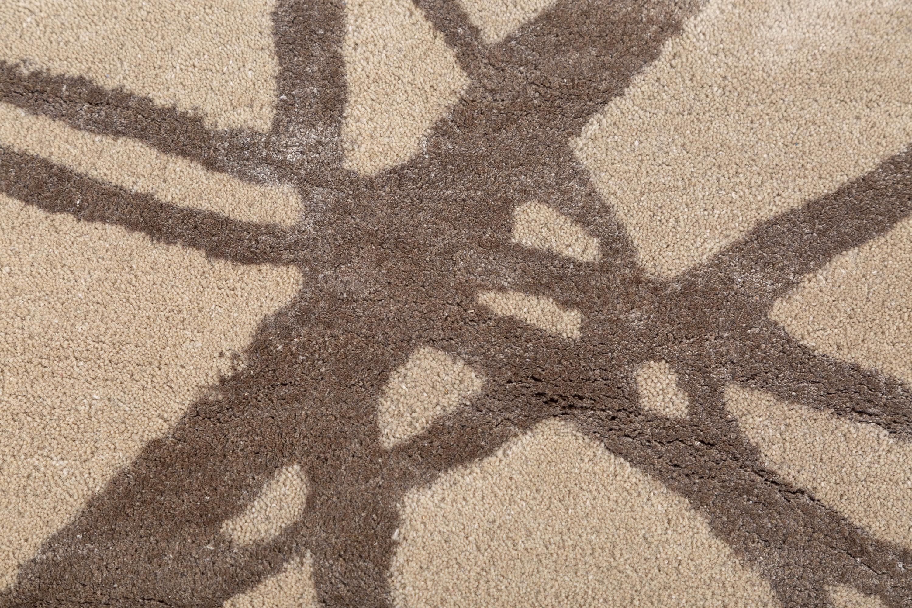 Alfombra Mocha Mirage Gris Plata Tan Medio 240x300 cm Alfombra de pelo insertado a mano Indio en venta