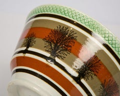 Mochaware Bowl Made in England, circa 1815