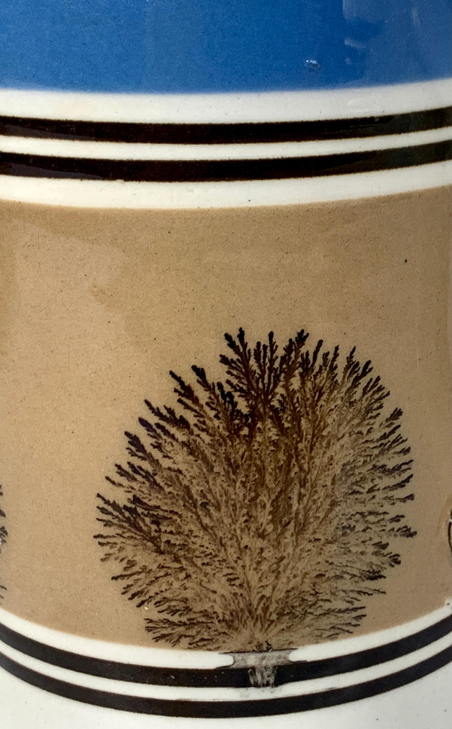 Earthenware Mochaware Mug with Mocha 