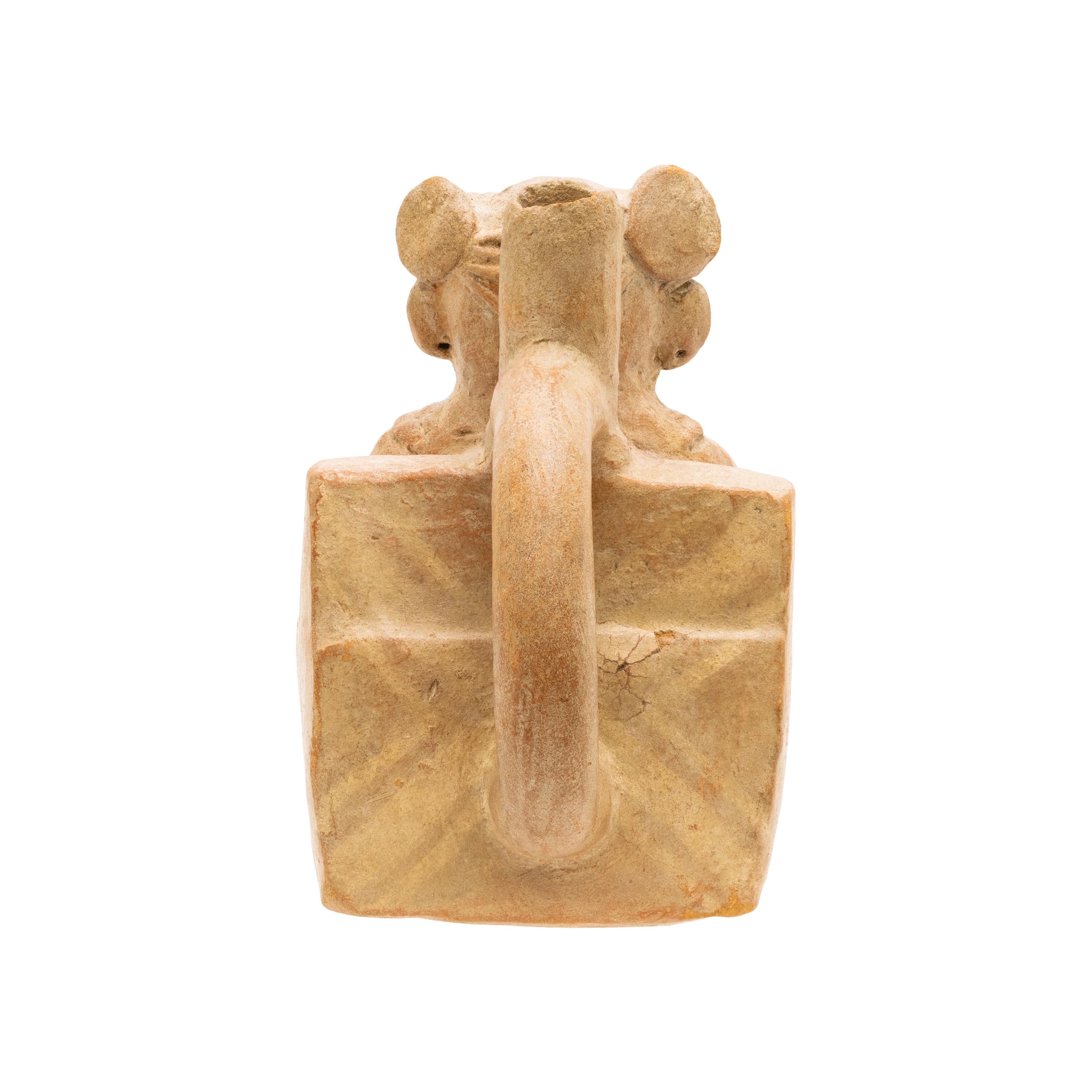 Moche Red Ware Pottery Vessel For Sale 1