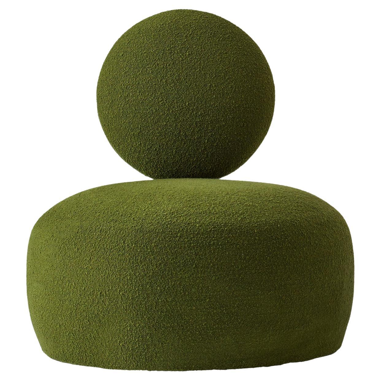Mochi Green Armchair by Modesign
