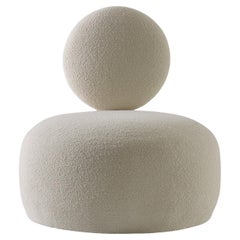 Mochi White Armchair by Modesign