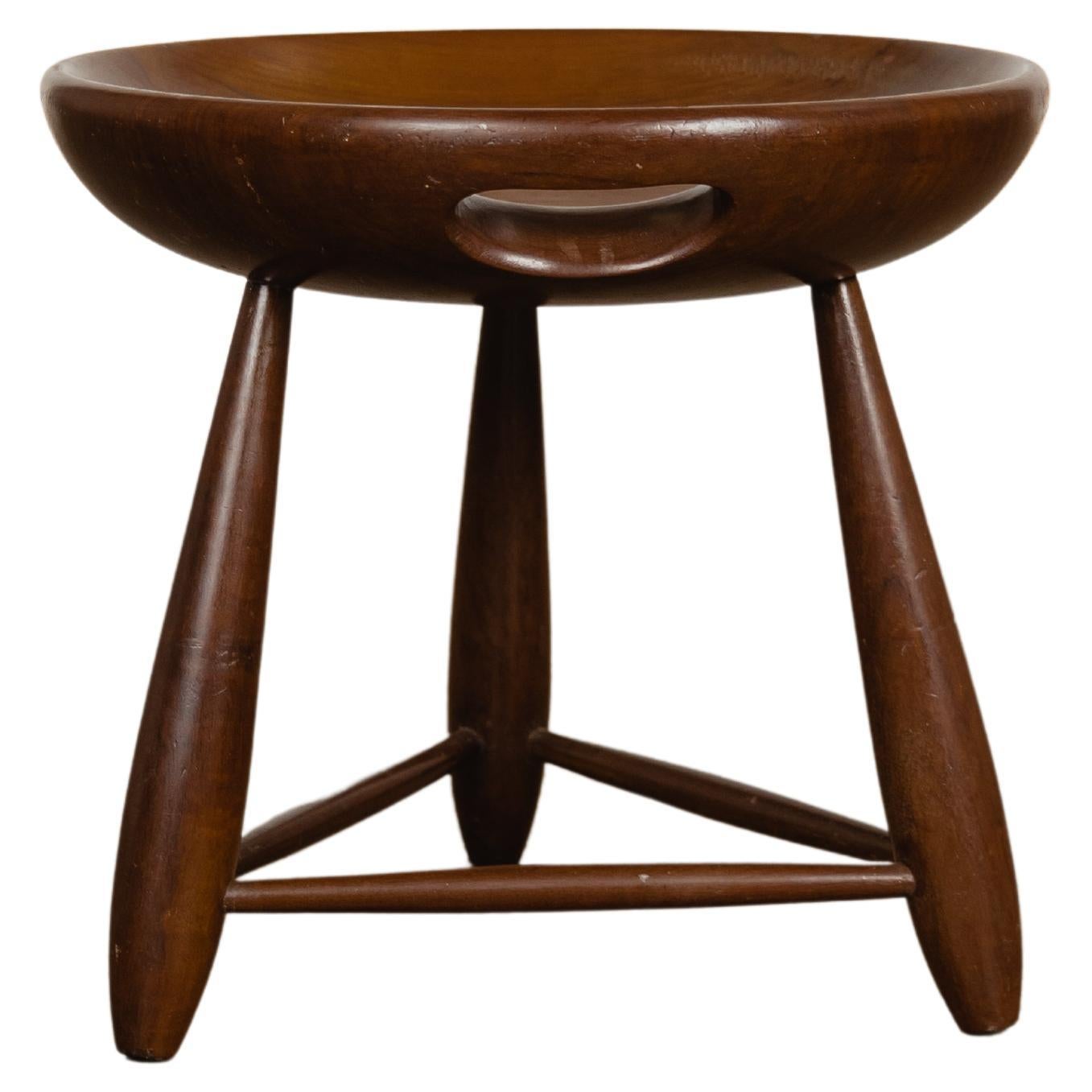 "Mocho" stool by Sergio Rodrigues For Sale