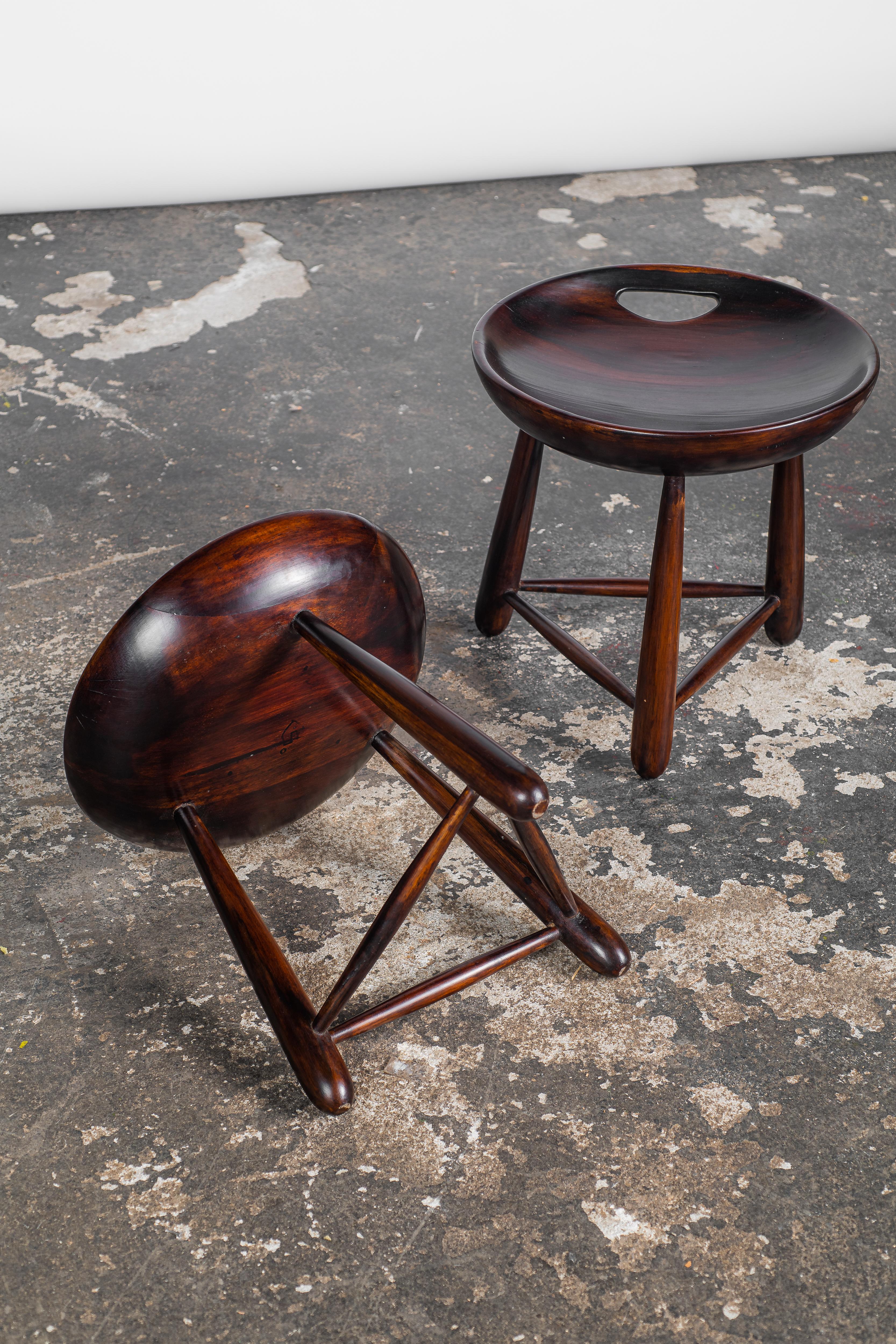 Brazilian Mocho Stool by Sergio Rodrigues, Mid-Century Modern 1954 For Sale