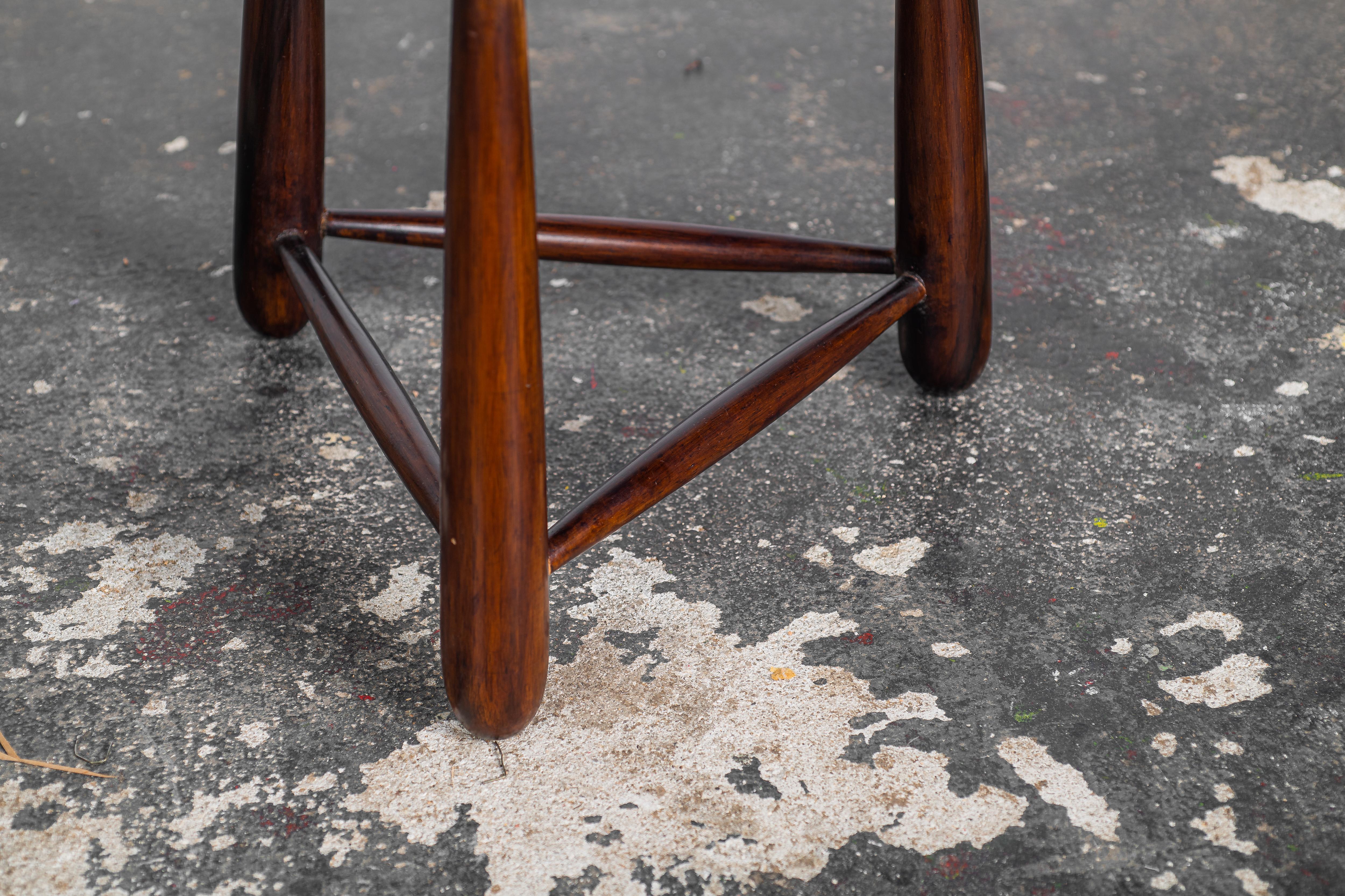 Mid-20th Century Mocho Stool by Sergio Rodrigues, Mid-Century Modern 1954 For Sale