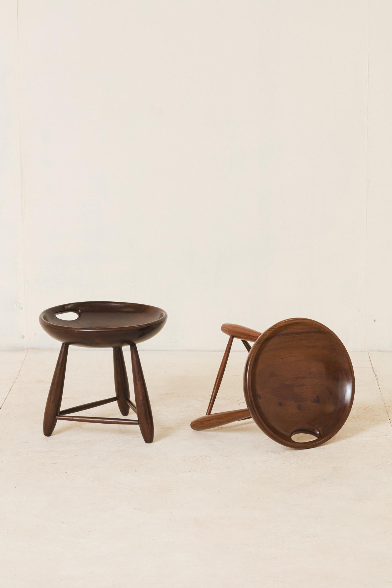Mid-Century Modern Tabourets 