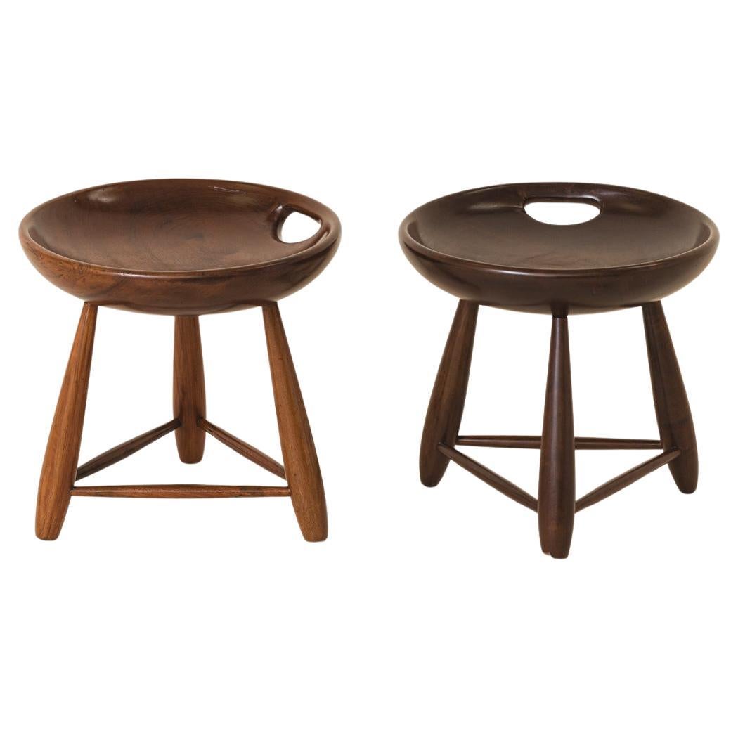 Tabourets "Mocho" de Sergio Rodrigues