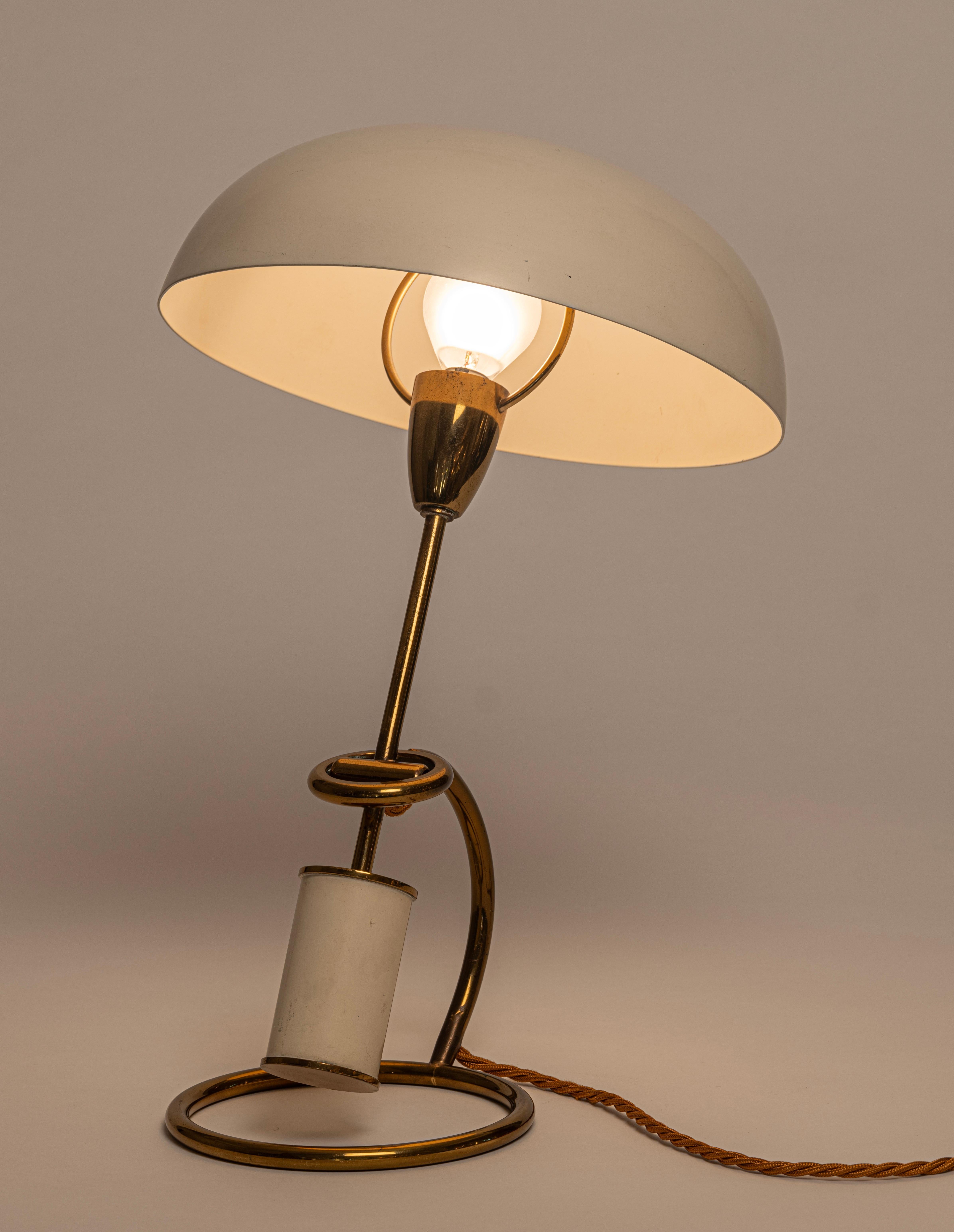 Mod. 12297 Adjustable Table Lamp by Angelo Lelii for Arredoluce, Italy, c.1950 For Sale 4