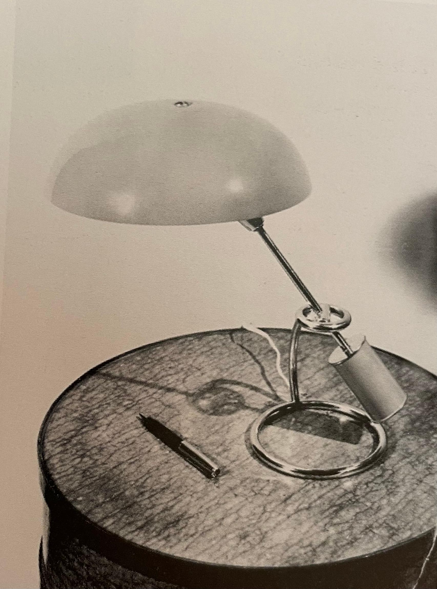 Mod. 12297 Adjustable Table Lamp by Angelo Lelii for Arredoluce, Italy, c.1950 For Sale 6