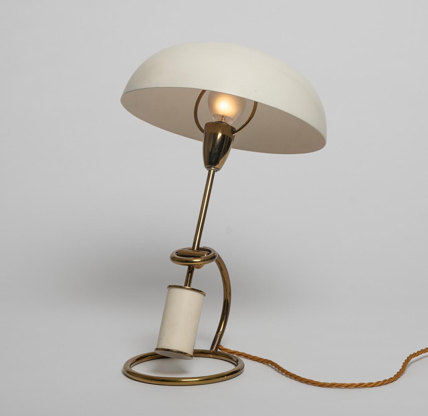 Mid-Century Modern Mod. 12297 Adjustable Table Lamp by Angelo Lelii for Arredoluce, Italy, c.1950 For Sale