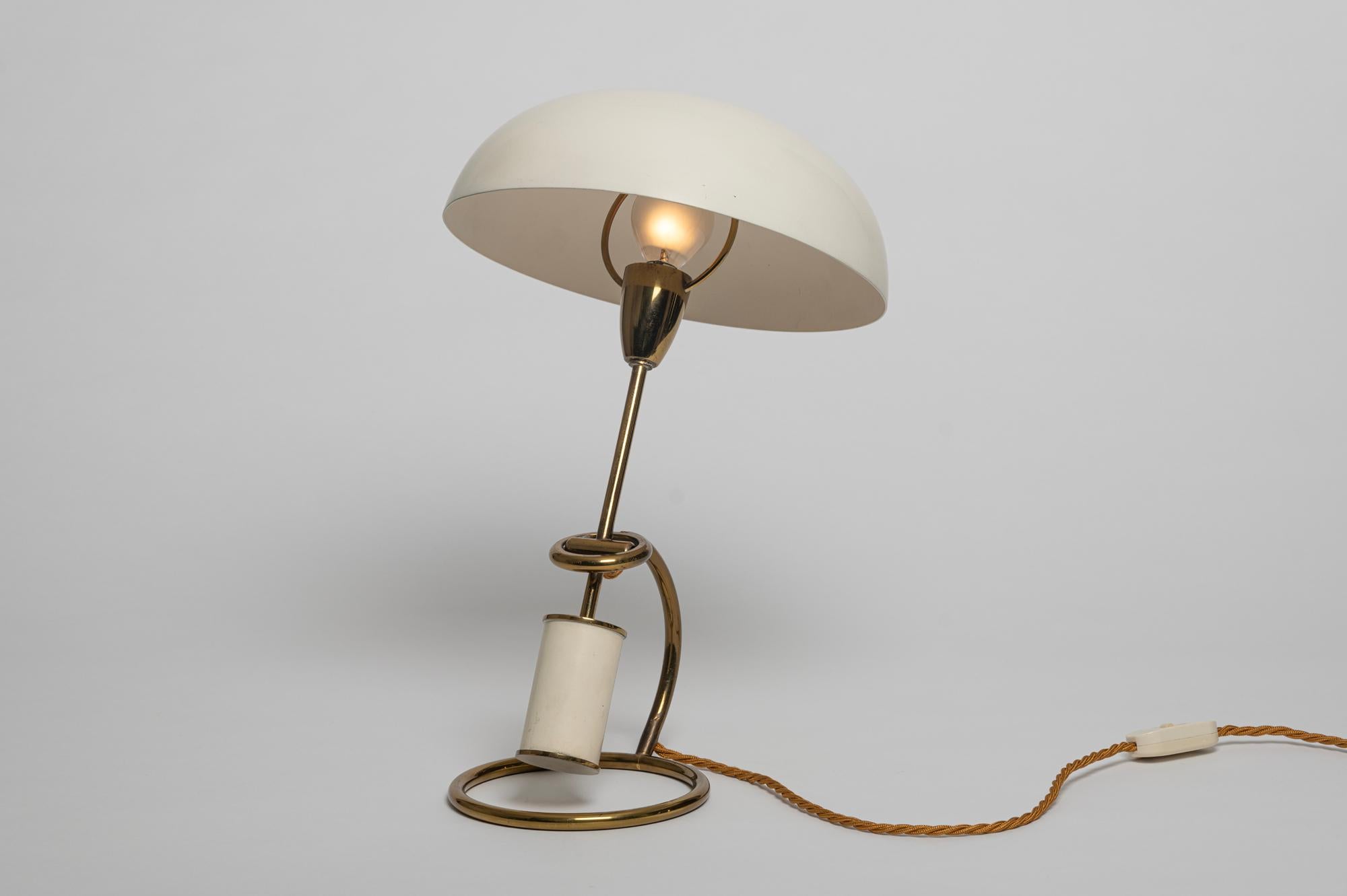 Mod. 12297 Adjustable Table Lamp by Angelo Lelii for Arredoluce, Italy, c.1950 In Good Condition For Sale In London, GB