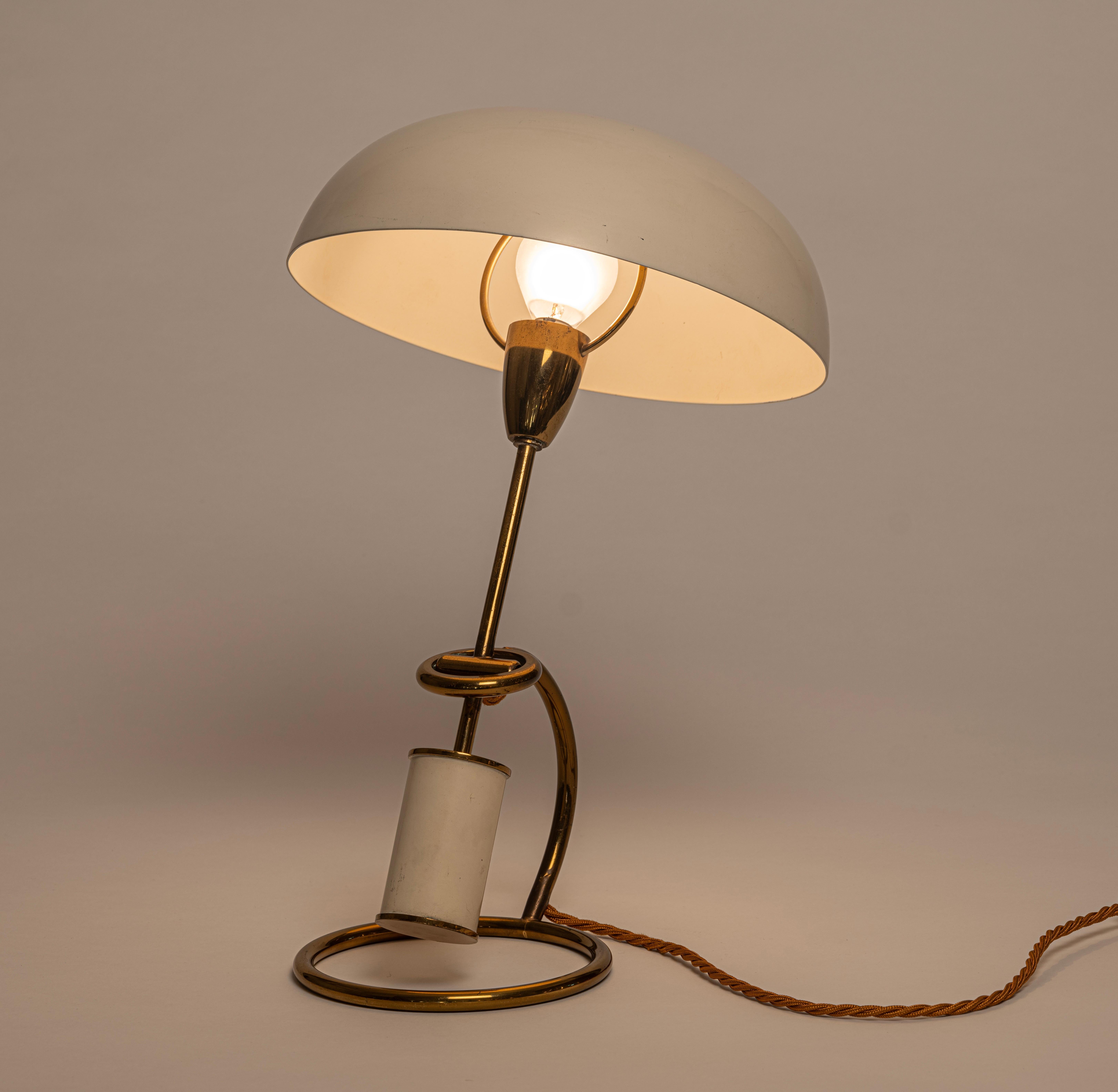 Mid-20th Century Mod. 12297 Adjustable Table Lamp by Angelo Lelii for Arredoluce, Italy, c.1950 For Sale