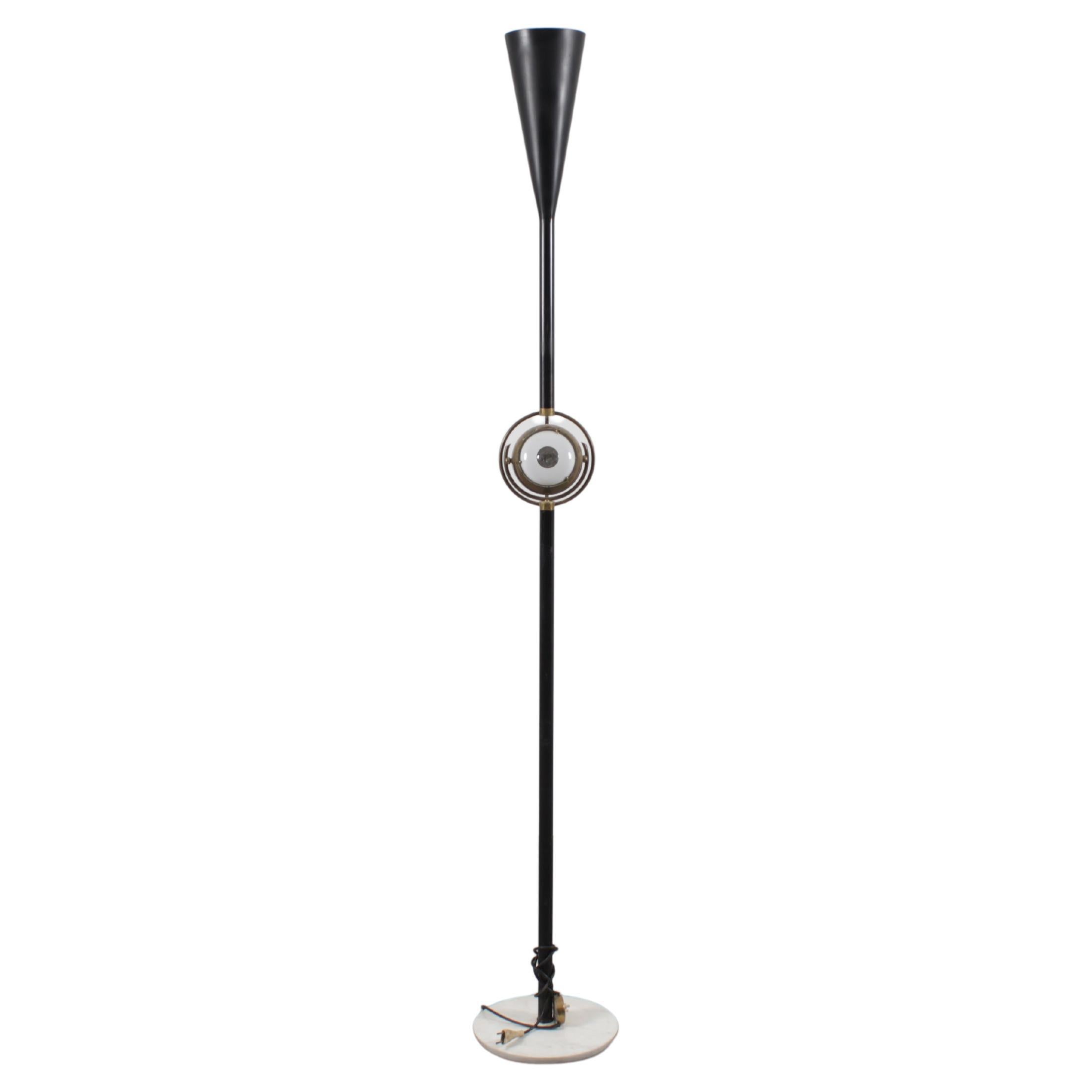 Mod. "12555 Polifemo" Floor Lamp by A. Lelii for Arredoluce Italy 1956 For Sale