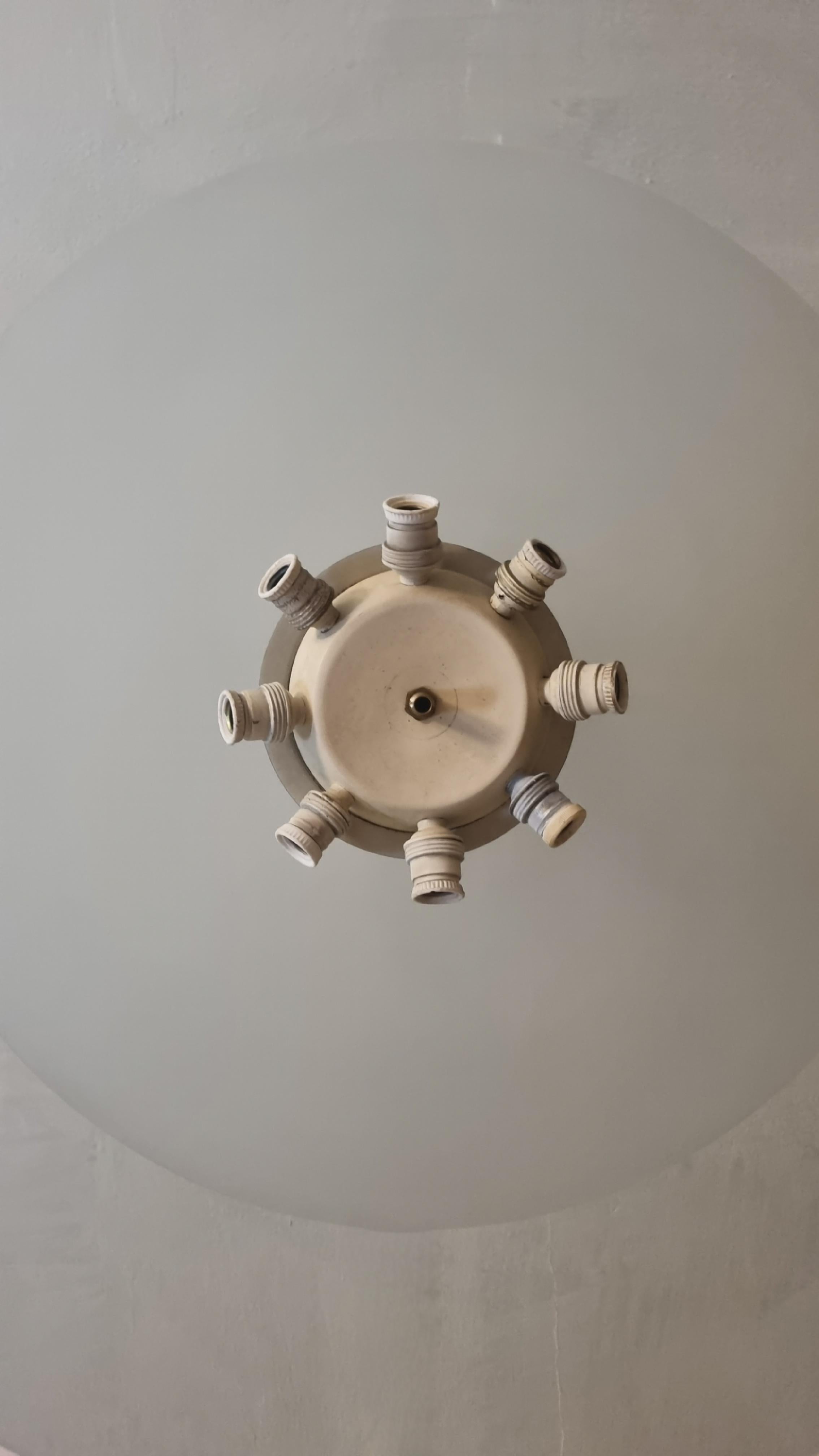 Mod 1462A ceiling lamp designed by Max Ingrand for Fontana Arte 1955 in vendita 6