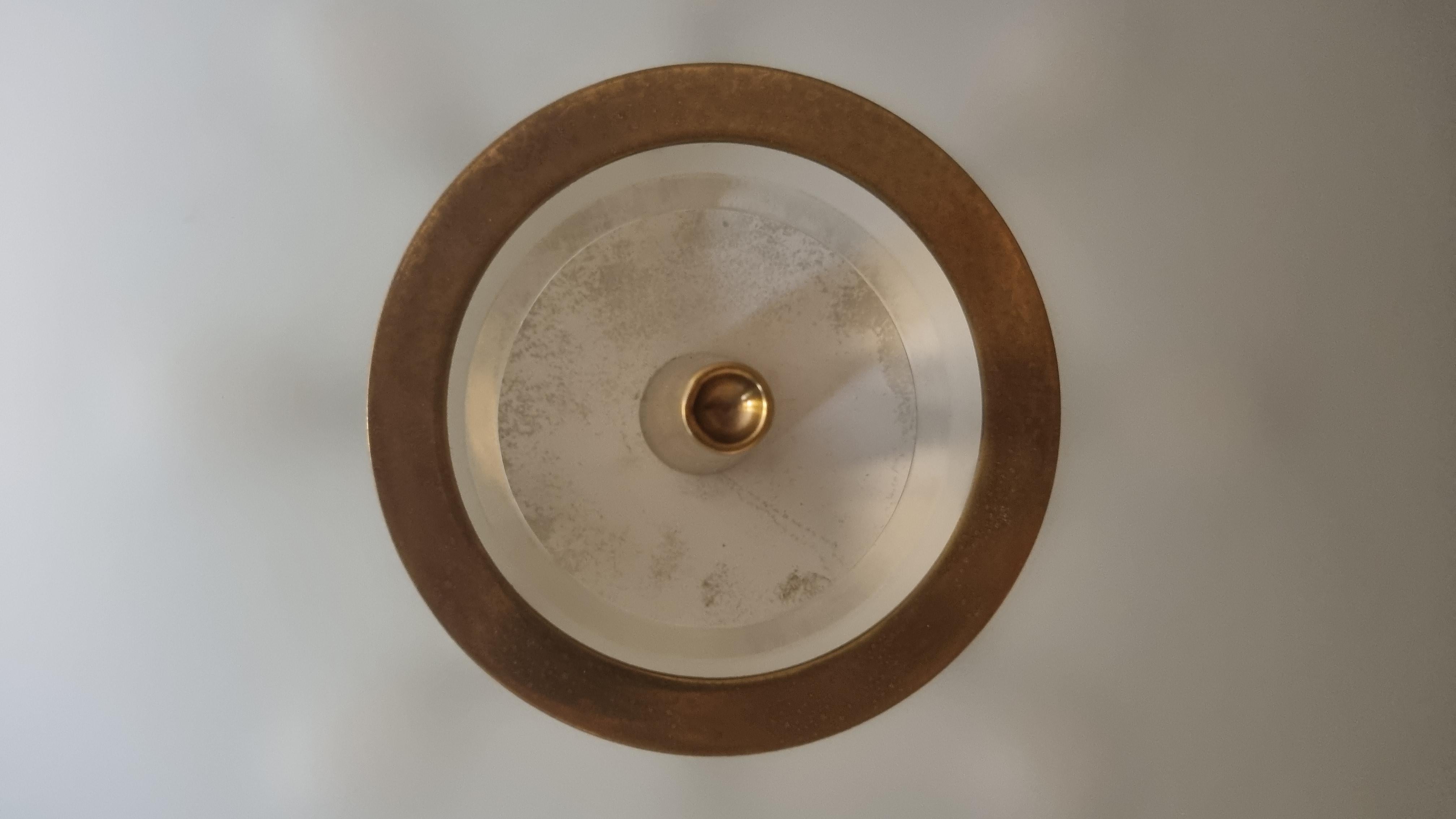 Mod 1462A ceiling lamp designed by Max Ingrand for Fontana Arte 1955 in vendita 1