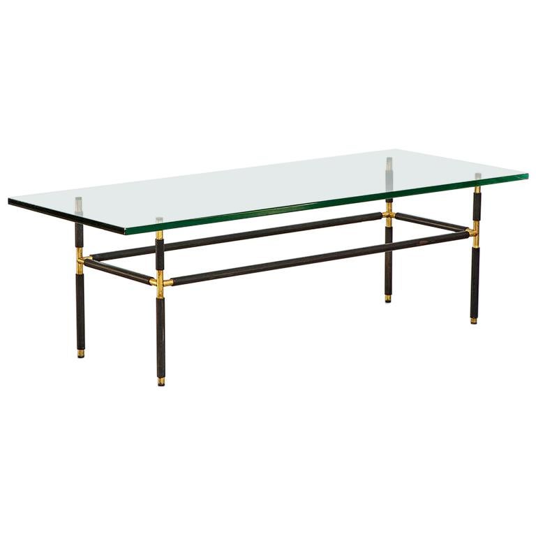 Mod. 1736 Coffee Table by Pietro Chiesa for Fontana Arte, 1950s For Sale