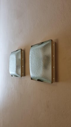 Mod. 1938 wall sconces produced by Fontana Arte 1968